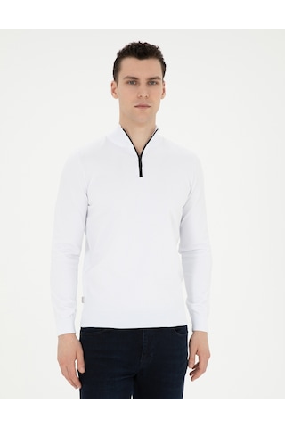 Pierre Cardin Erkek Ekru Kazak /triko 50279383-vr019 Ekru