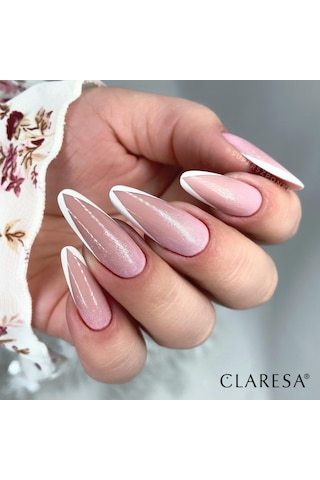 Claresa Kalıcı Oje Kiss Me 2 Simli Açık Pembe 5g