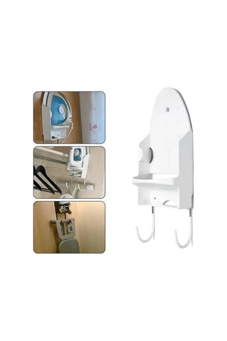 Çamaşır, Mutfak Veya Banyo İçin Isıya Dayanıklı Plastik Brakete Sahip Şık Duvara Monte Demir Tutucu Çok Renkli