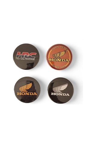 Motosiklet Magnet Set 2 Honda 4'lü Magnet Karışık Renkli