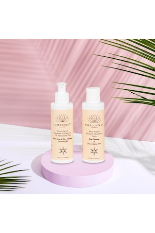 Purecontact Akne Karşıtı Gözenek Sıkılaştırıcı Yüz Temizleme Jeli 150 ML + Tonik 150 ML