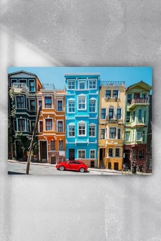 Pster9062 Balat Manzara Poster 70x100cm