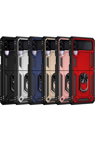 Galaxy Uyumlu Z Flip 3 Kılıf Zore Vega Kapak