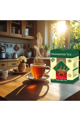 Mahmood Tea Earl Grey Bergamotlu Seylan Dökme Çay Kutu 400 G