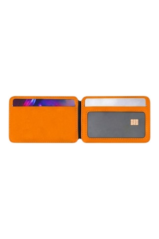 Nettech Magsafe Kartlıklı Cüzdan Ve Katlanabilir Stand Turuncu