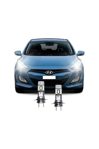 Hyundaı İ30 Led Kısa Far Ampulü H7 Mini Led 2'li Set