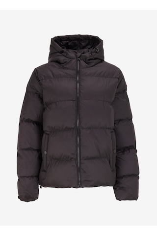 Limon Kapüşonlu Siyah Kadın Basic Mont L4wl-mnt-9007