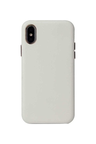 Apple Uyumlu iPhone X Kılıf Zore Eyzi Kapak Beyaz