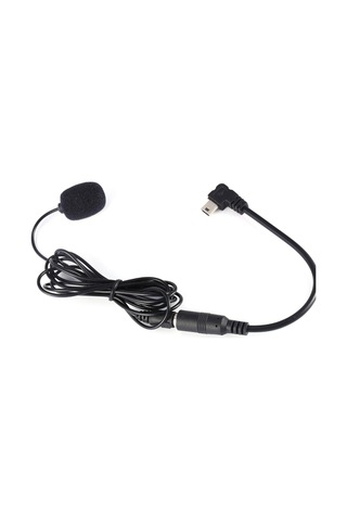Moveevo Gopro Hero 4/3+/3 İçin 3.5mm Mini Mikrofon + Ses Dönüştürücü Kablosu - Yüksek Hassasiyetli, Gürültü Engellli, Hafif Tasarım