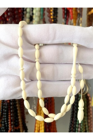 Kehribarkolik Arpa Model Kemik Tesbih