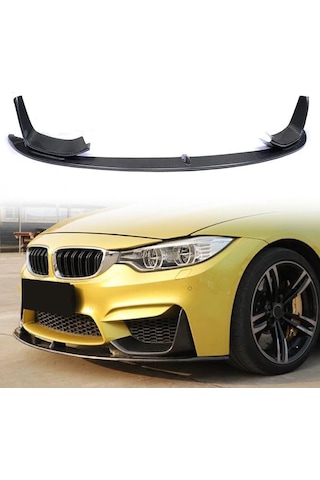 Autogp Bmw F30 F80 M3 Ön Tampon Altı Lip Ve Flap Seti 3 Parça 2012+