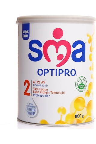 SMA Optipro 2 Probiyotik Devam Sütü 800 G 6 Adet