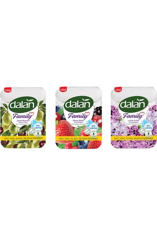 Family El Sabunu 3 Çeşit 3 Adet Diğer