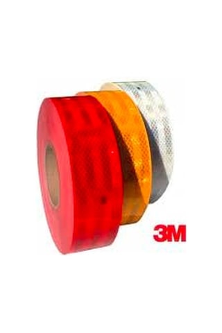 3M Serit Reflektör Sari - Beyaz - Kirmizi 438320241 3M Serit Reflektör Sari - Beyaz - Kirmizi 438320241