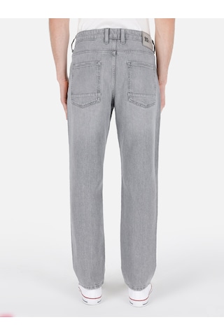 Colins Rahat Normal Kesim Orta Bel Düz Paça Gri Erkek Jean Pantolon Cl1069477 Denim