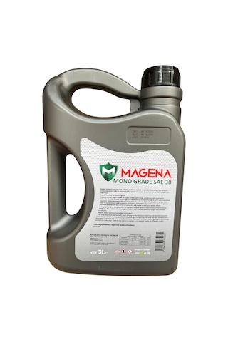 Magena Sae Oil 30 Numara Motorlu Testere Zincir Yağı 3 Litre