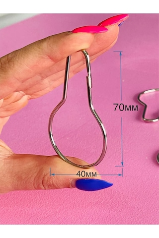 Lundo Metal Perde Halkaları 227337272 Gümüş