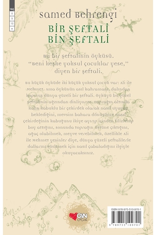 Bir Şeftali Bin Şeftali - Samed Behrengi - Can Çocuk Yayınları