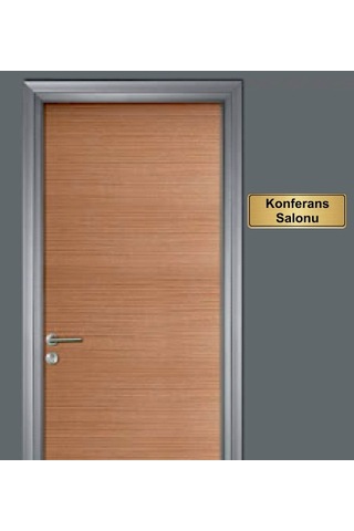 10X20 Cm Konferans Salonu Yazılı Metal Yönlendirme Levhası