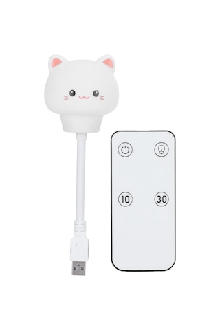 Kedi Şekilli Usb Gece Lambası - Yongtao A