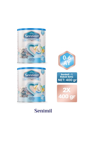 Senimil 1 Bebek Sütü 400 G 2 Adet