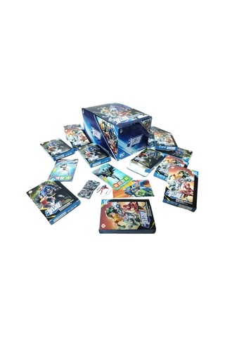 Hayal Sepeti Justice League Karakterli Kartlar + Sticker + Şekerl