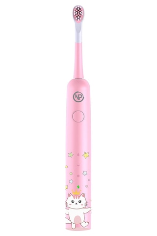 Npo Nicefeel X500 39600vps Şarjlı Sonic Çocuk Diş Fırçası-pembe