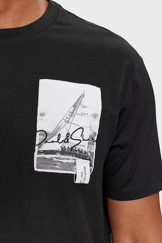 Paul & Shark Erkek T Shirt 24411064 011 Siyah SIYAH Siyah