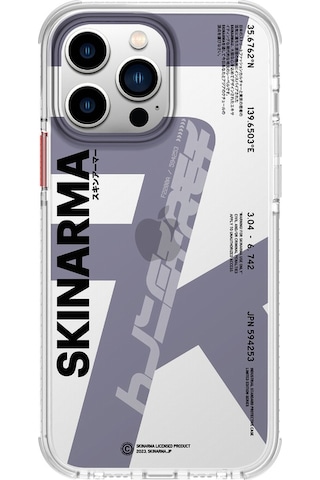 Apple Uyumlu iPhone 14 Pro Kılıf Skinarma Şeffaf Airbag Tasarımlı Raku Kapak