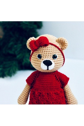Yılbaşı Bebeği Organik Bebek Amigurumi