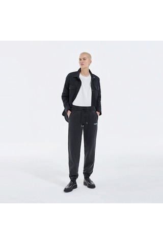 The Kooples Logolu Kadın Siyah Eşofman Altıdüzfjog24006k
