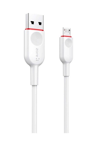 Zcl-01 Micro Usb Kablo-Beyaz