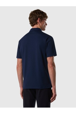 North Sails Kısa Kollu Pamuklu Erkek Polo Yaka T-shirt-33491 Lacivert
