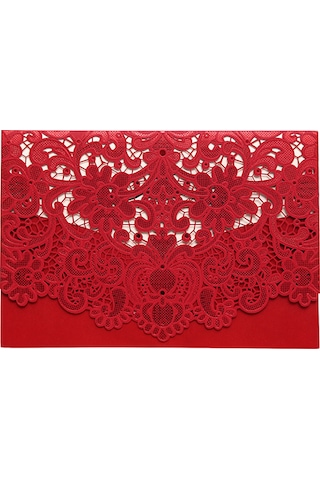 25 Adet Delikli Düğün Davetiyesi Kartları Zarf İle Düğün Gelin Duşu Nişan Tebrik Kartı Yıldönümü Sevgililer Günü Doğum Günü Hediyesi İçin Onun Anne Eşi Sevgilileri Standart