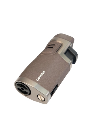 Cohiba 4 Torch Pürmüz Delici Kahverengi Metal Puro Çakmağı - Tr9493