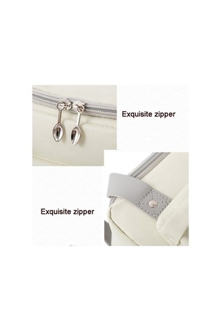 Dancemonkey Cbtx Yalıtımlı Öğle Yemeği Çantası Polyester Açık Hava Piknik Kamp Yiyecek Saklama Çantası - Lacivert + Vinç Lacivert