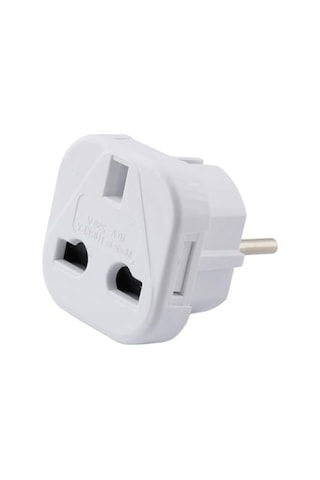 Universal Seyahat Adaptörü, Türk - İngiliz Adaptör Fişi