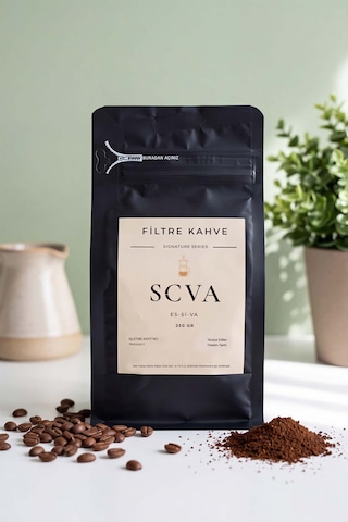 Scva Signature Series Taze Kavrulmuş Filtre Kahve 250 Gr Çözünebilir