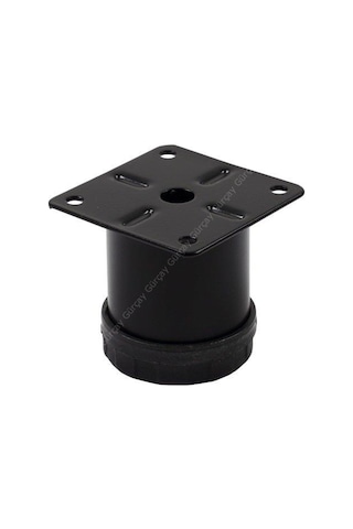 Gürçayhırdavat Gürçay Metal Mobilya Mutfak Dolap Ayağı Siyah