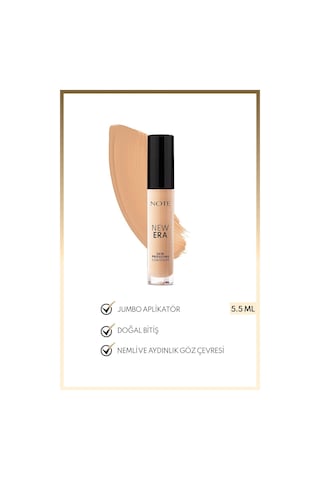 Note Cosmetique New Era Skin Protecting Concealer Nemli Bitişli Göz Altı Kapatıcısı - 60 Deep Beige