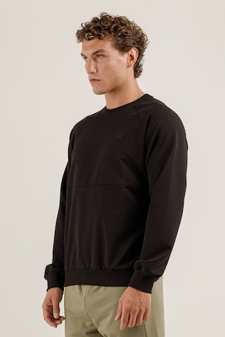 Airlife Saturn Ur7 Pro I Sıfır Yaka Erkek Sweatshirt Siyah