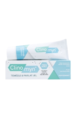 Clinomyn Temizle & Parlat Jel Diş Macunu 2 x 75 ML