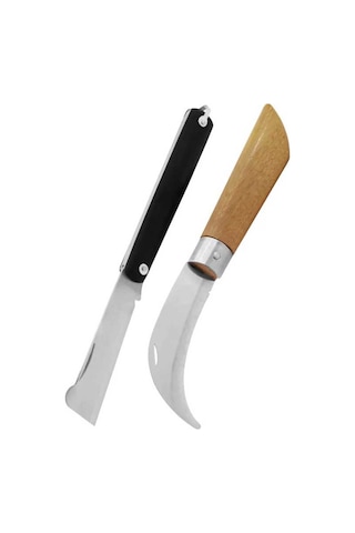 Bağ Ası Bıçağı Eğri Uçlu Ası Bıçağı 2'li Set 22 Cm