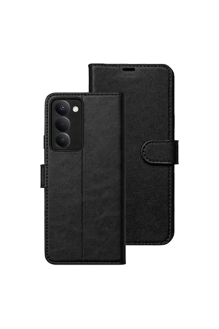 Xiaomi Redmi 15 5g Trend S Plus Kapaklı Kılıf - Siyah
