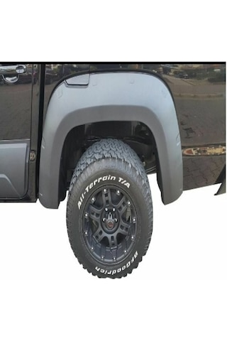 Volkswagen Amarok Çamurluk Kaplama Civatasız 4.58cm Dodik Seti  2