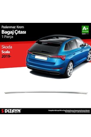 S-Dizayn Skoda Scala Krom Bagaj Çıtası 2019 Üzeri N11.2849