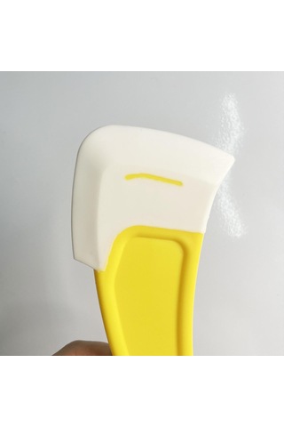 Dökme Demir Pan Sıyırıcı Aracı Mutfak İçin Plastik Kap Temizleyici Verimli Temizlik İçin Tava Ve Tava Kazıyıcı