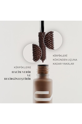 Baims Eyecatching Vegan Doğal Maskara Kahverengi