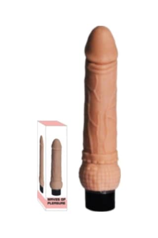 Erofoni Yeni Nesil 20 CM Titreşimli Süper Lüks Realistik Kaliteli Yapay Vibratör Penis
