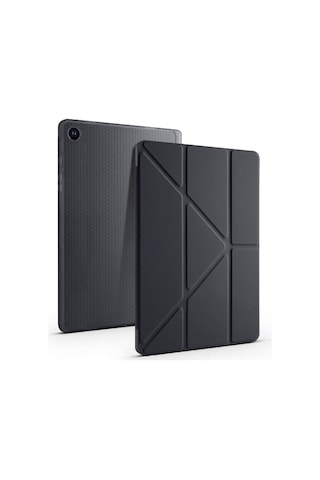 Samsung Galaxy Tab A9 Plus Kılıf Kalem Bölmeli Stand Olabilen Standlı Tablet Kılıfı Kapaklı Kılıf